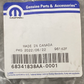NEW GENUINE MOPAR 68341838AA Rear Bumper Bracket Left FITS '20-'25 JEEP