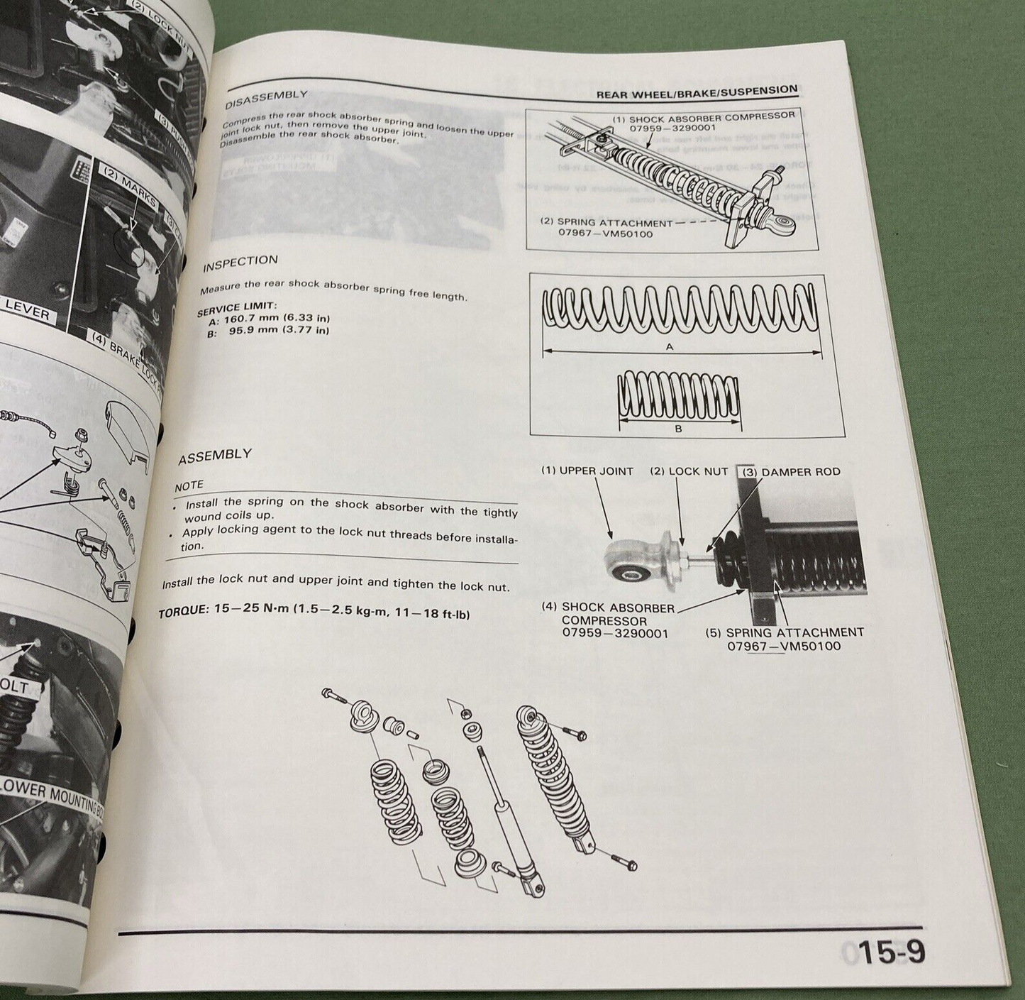 HONDA 61KM101 CH250 ELITE250 SERVICE MANUAL 1985-1986