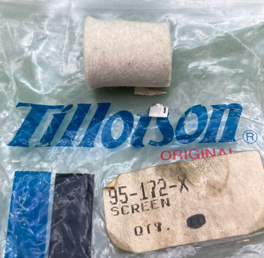 NEW GENUINE TILLOTSON 95-172-X SCREEN