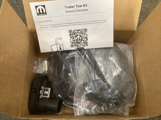 NEW GENUINE MOPAR 82216041AB WIRING TRAILER TOW 7-WAY KIT COMPLETE FITS JEEP