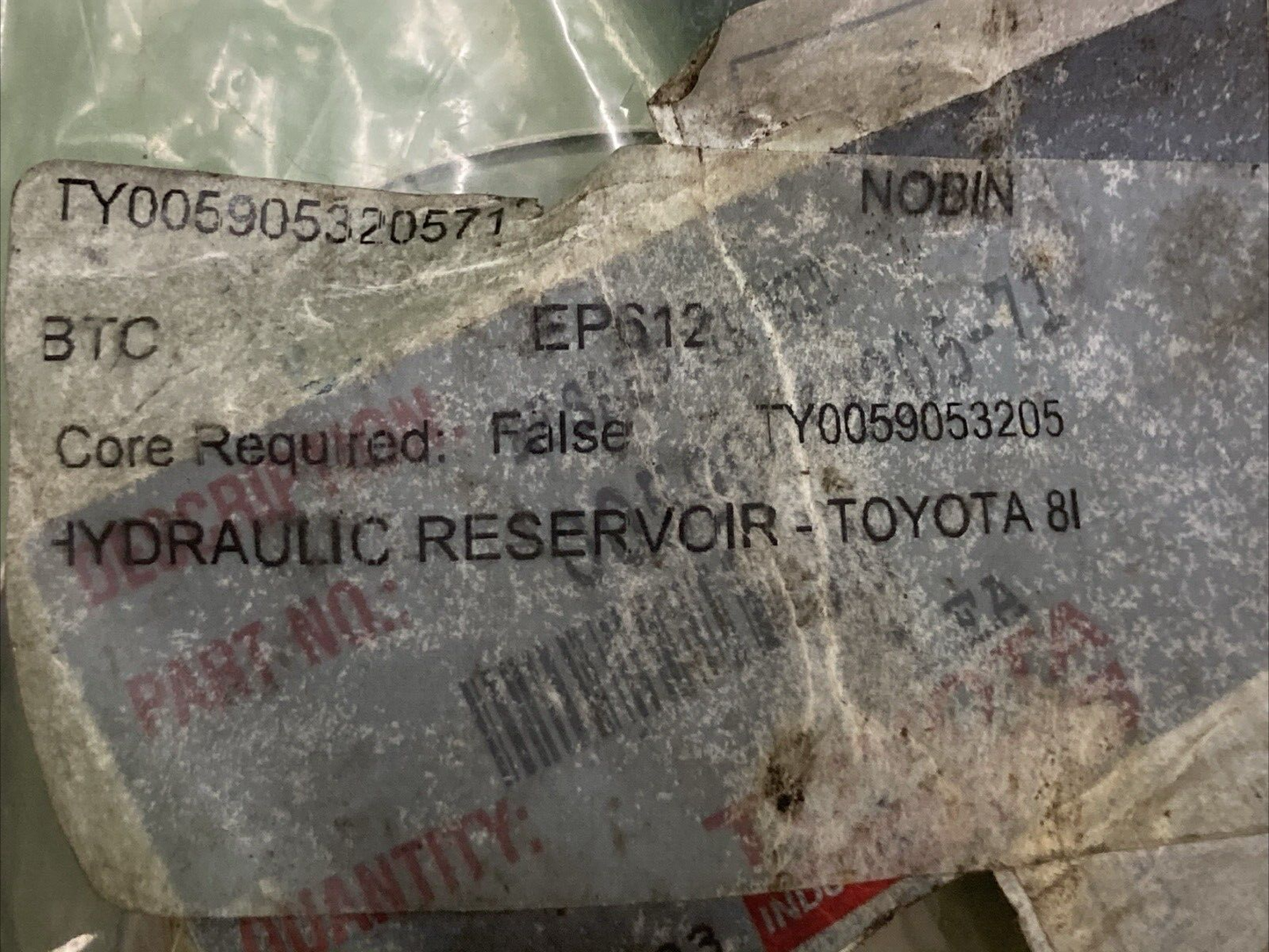NEW GENUINE TOYOTA 00590-53205-71 HYDRAULIC RESERVOIR SERVICE KIT COMPLETE