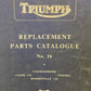 GENUINE TRIUMPH REPLACEMENT PARTS CATALOGUE NO. 16