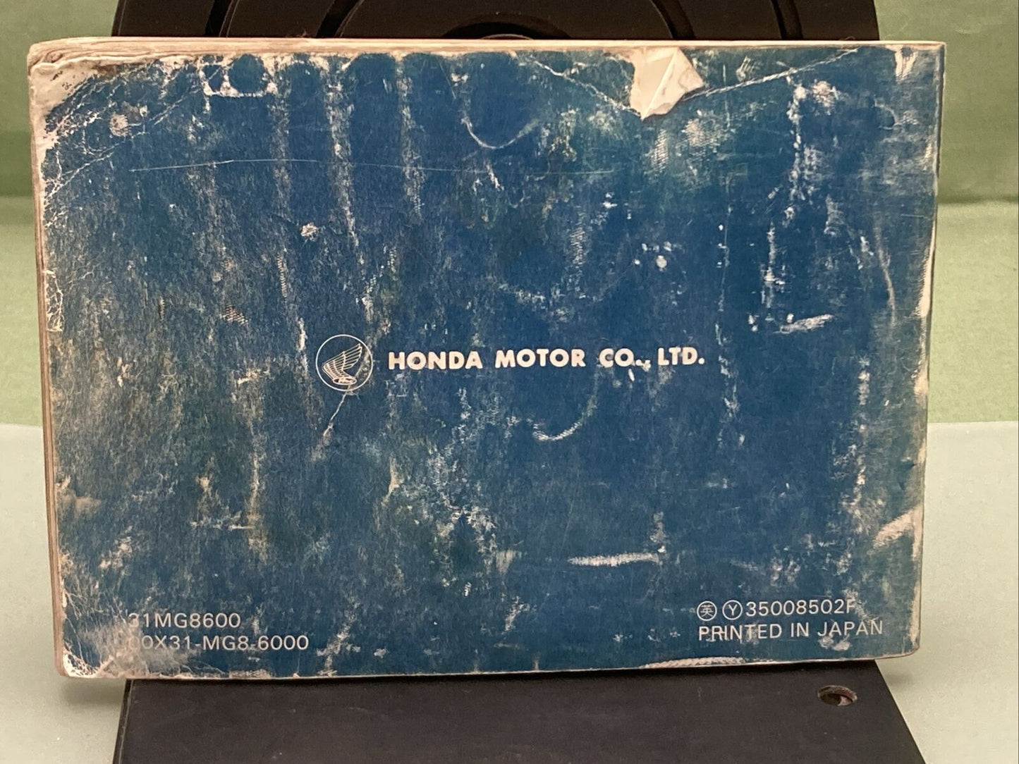 GENUINE HONDA 31MG8600 VT1100C OWNER'S MANUAL '85