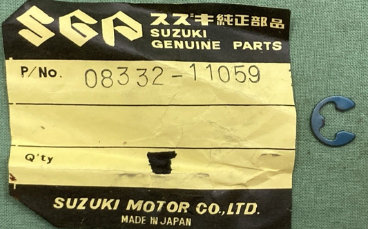 QTY 2 NEW GENUINE SUZUKI 08332-11059 E RING GEAR SHIFTING