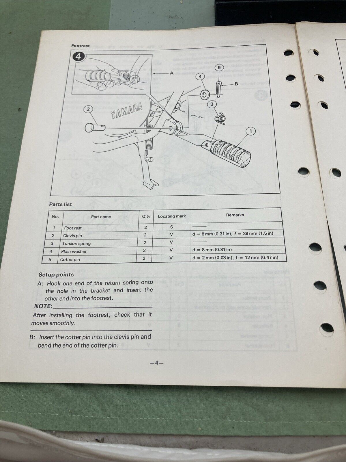 GENUINE YAMAHA LIT-11666-03-71 PW50K ASSEMBLY MANUAL 4X4-28107-11