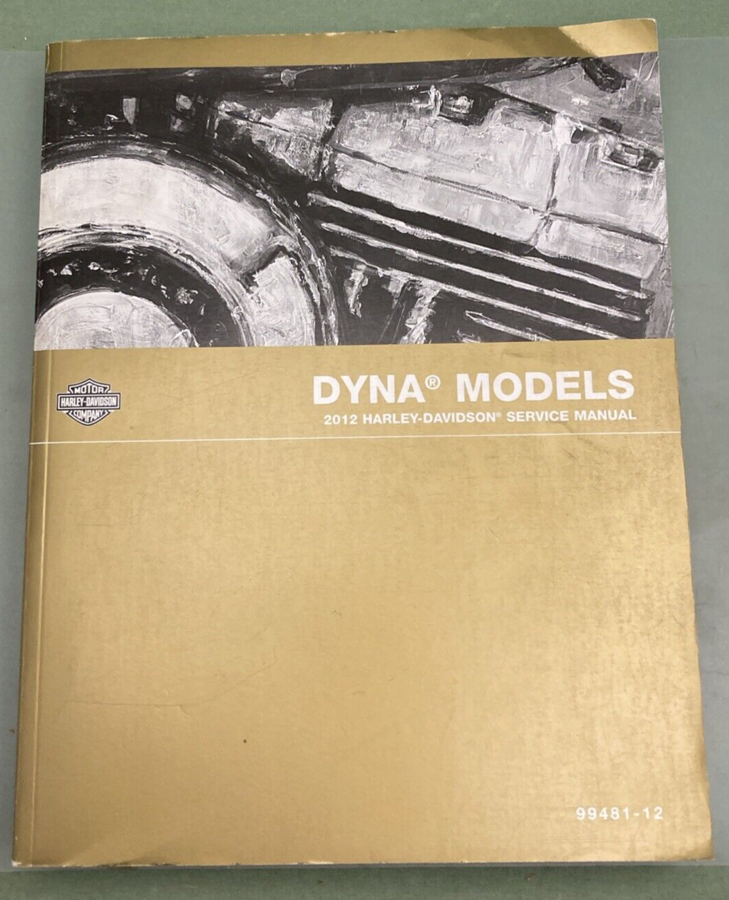 GENUINE HARLEY DAVIDSON 99481-12 2012 DYNA SERVICE MANUAL