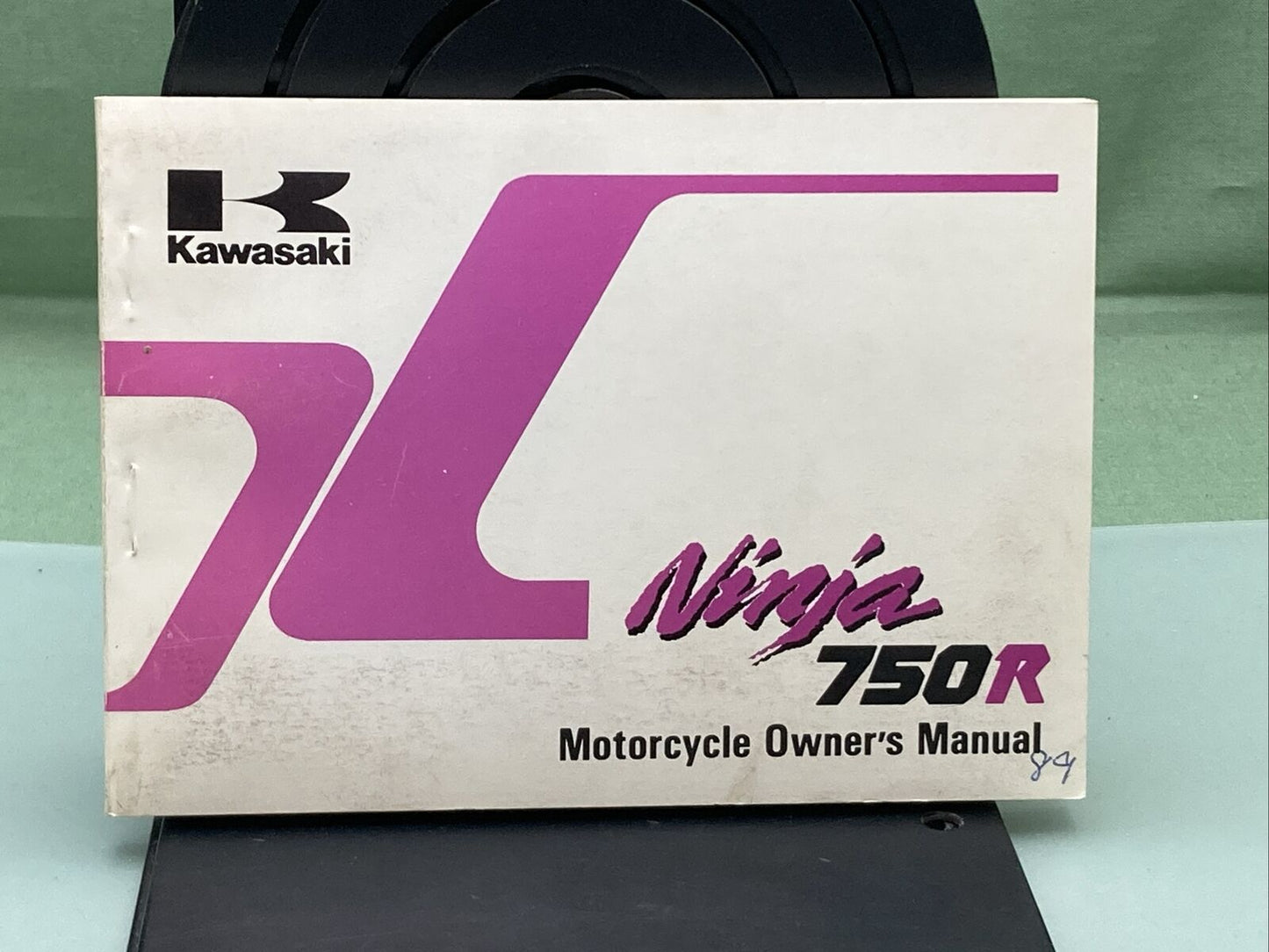 GENUINE KAWASAKI 99920-1417-01 NINJA 750R OWNER'S MANUAL '87