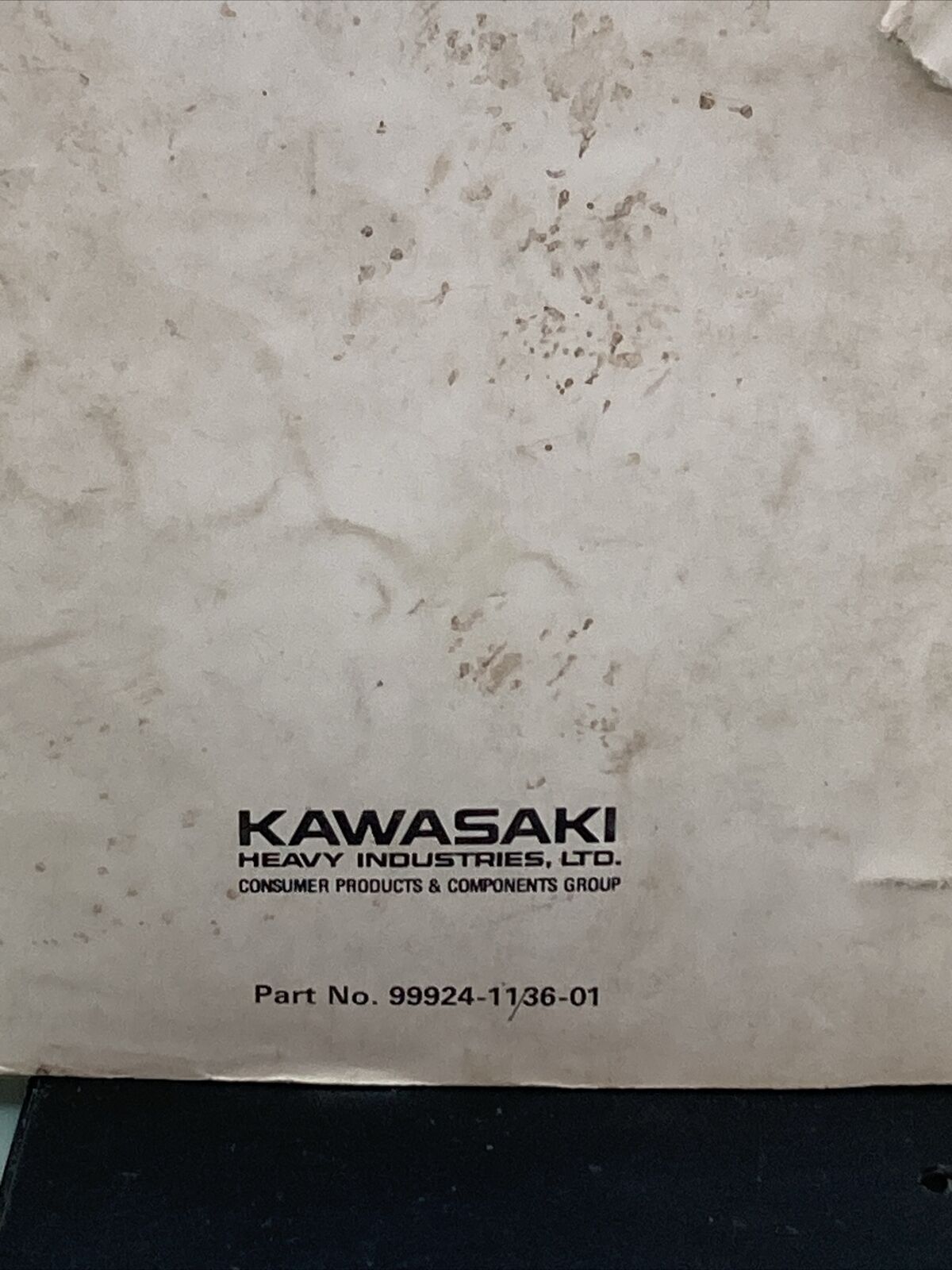 GENUINE KAWASAKI 99924-1136-01 ZEPHYR SERVICE MANUAL