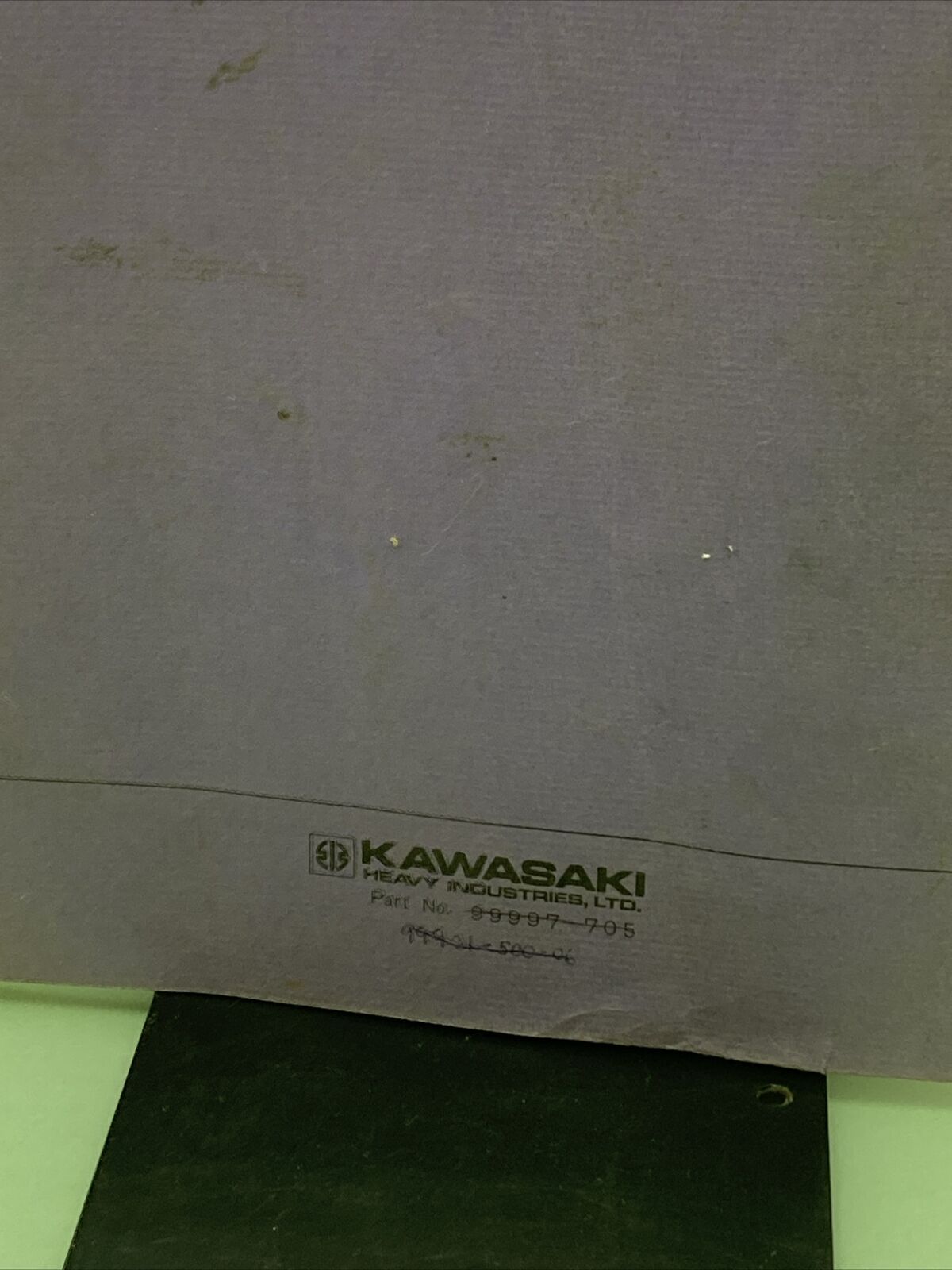 GENUINE KAWASAKI 99997-705 SHOP MANUAL S SERIES