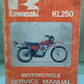 GENUINE KAWASAKI 99924-1002-01 KL250 SERVICE MANUAL