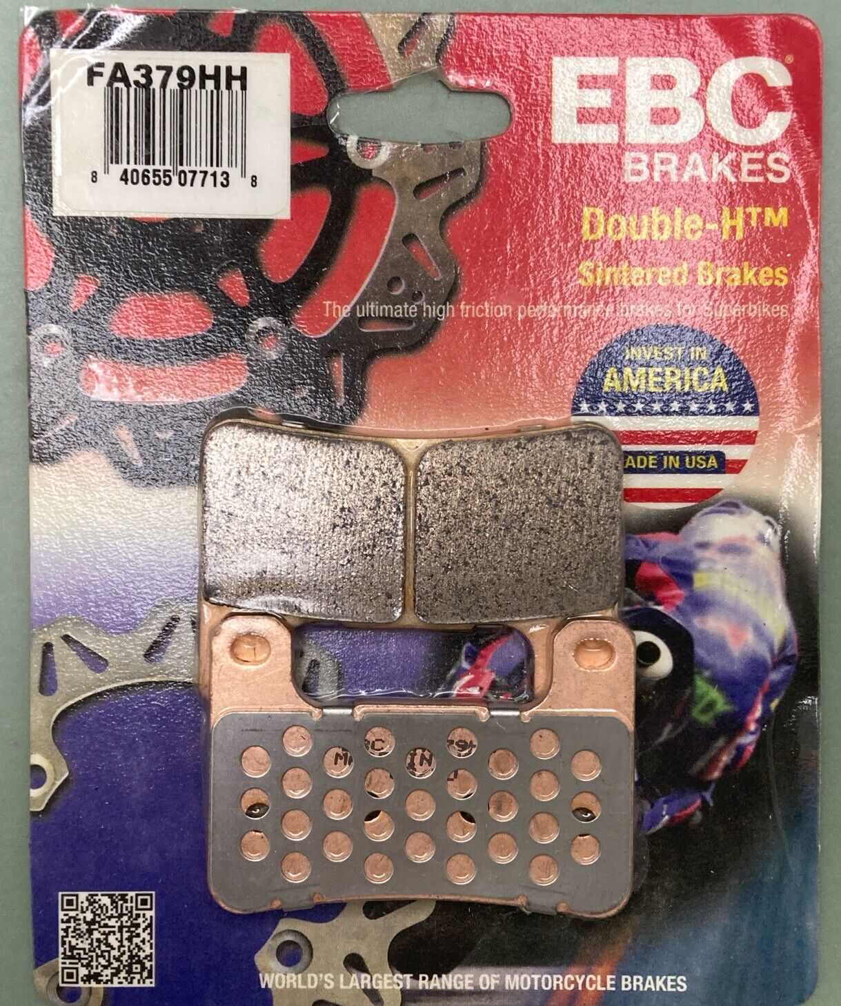 NEW EBC FA379HH Double-H Sintered Brake Pads