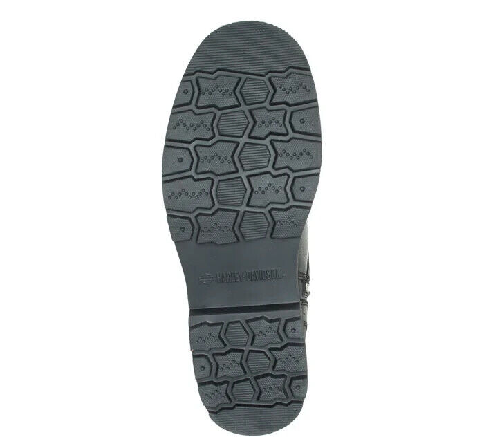 NEW GENUINE HARLEY DAVIDSON D96273 SIZE 8.5 BRAKE BUCKLE FLASH GREY