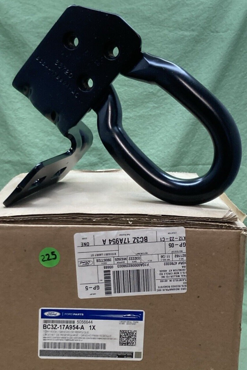 NEW GENUINE FORD BC3Z-17A954-A Tow Hook RIGHT FRONT FRAME ATTACHMENT