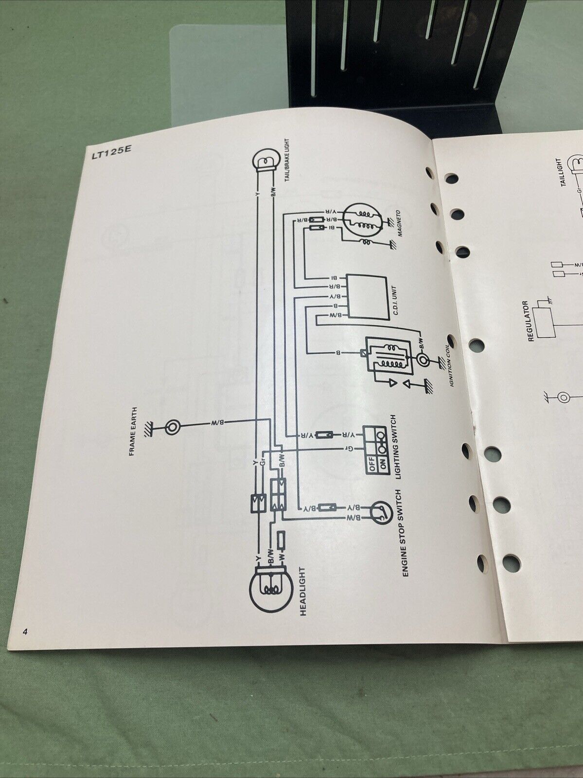 GENUINE SUZUKI 99923-13841 WIRING DIAGRAMS 1984