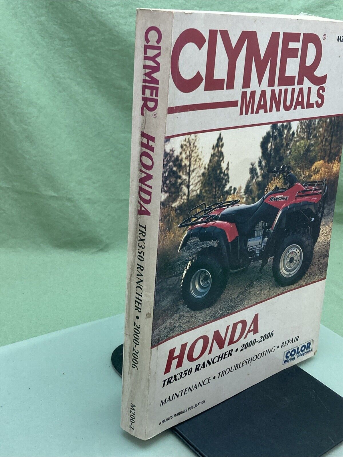 GENUINE CLYMER M200-2 HONDA TRX350 RANCHER 2000-2006 REPAIR MANUAL