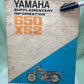 GENUINE YAMAHA 650 XS2 SUPPLEMENTARY INFORMATION FIRST EDITION