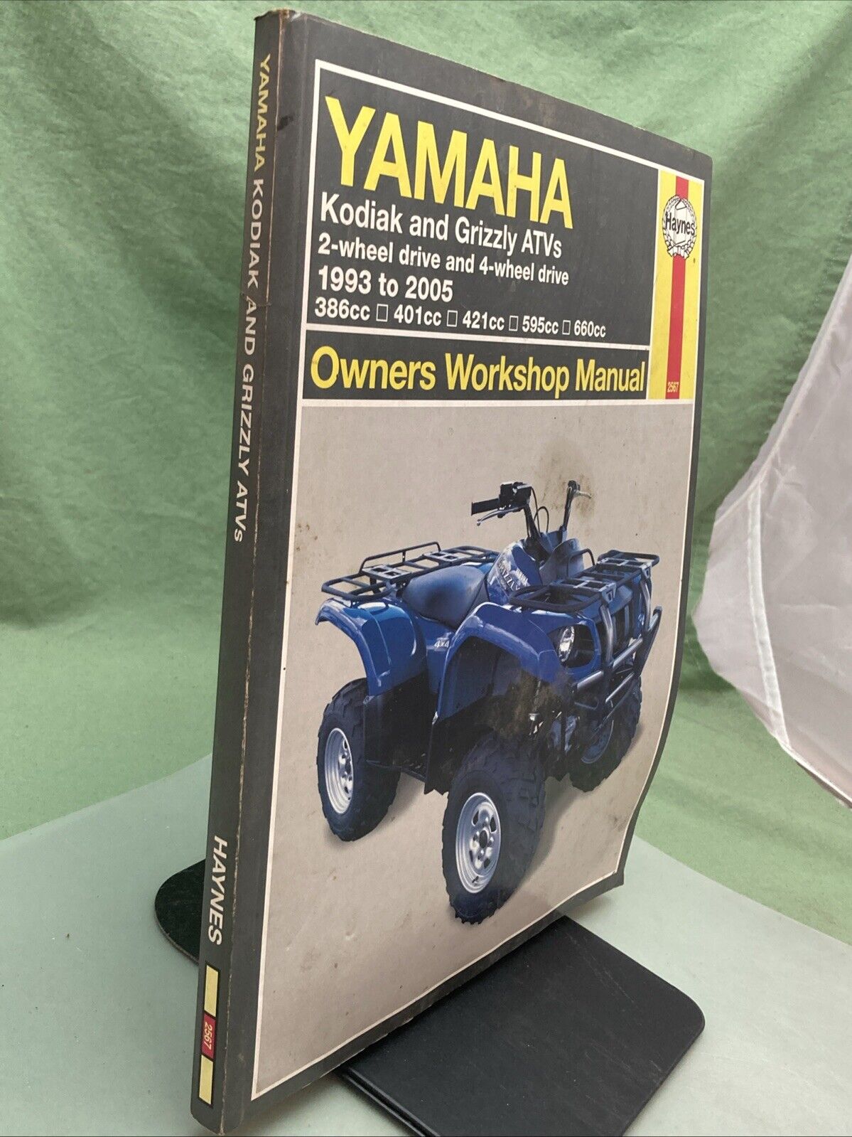 GENUINE HAYNES 2567 YAMAHA KODIAK AND GRIZZLY ATVS 2-WHEEL/4-WHEEL DRIVE '93-'05