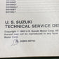 GENUINE SUZUKI 99923-80755 WIRING DIAGRAMS 1980