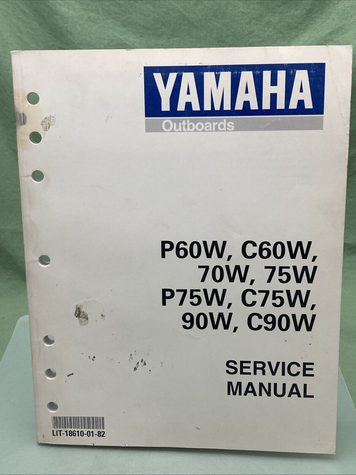 GENUINE YAMAHA LIT-18610-01-82 P60W, C60W, 70W, 75W, P75W SERVICE MANUAL 1998