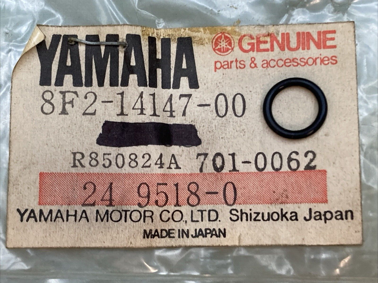 QTY 3 NEW GENUINE YAMAHA 8F2-14147-00 O-RING CARBURETOR