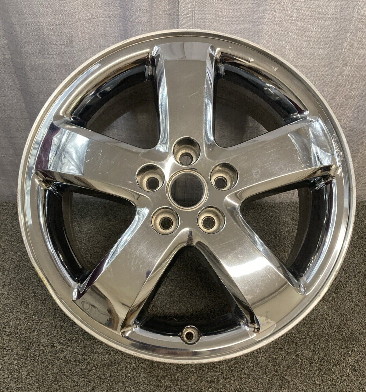 GM 9594790 OEM Alloy Wheel 17x7 5 Lugs Smoke Chrome Pontiac G6 2005-2009