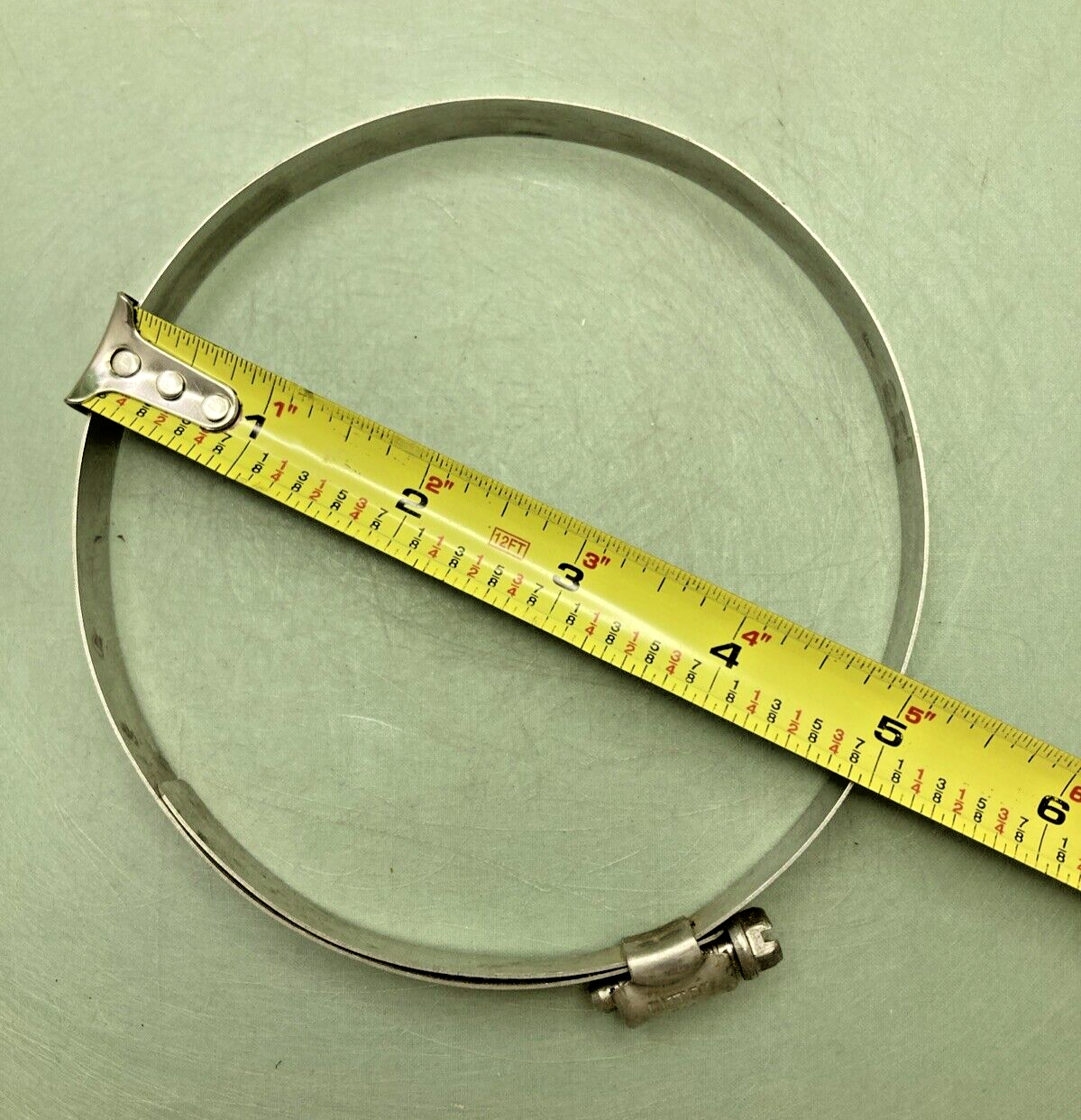 QTY 2 NEW WITTEK 316 HOSE CLAMP 5"