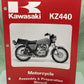 GENUINE KAWASAKI 99931-1049-01 KZ440 MOTORCYCLE ASSEMBLY AND PREP MANUAL 1979