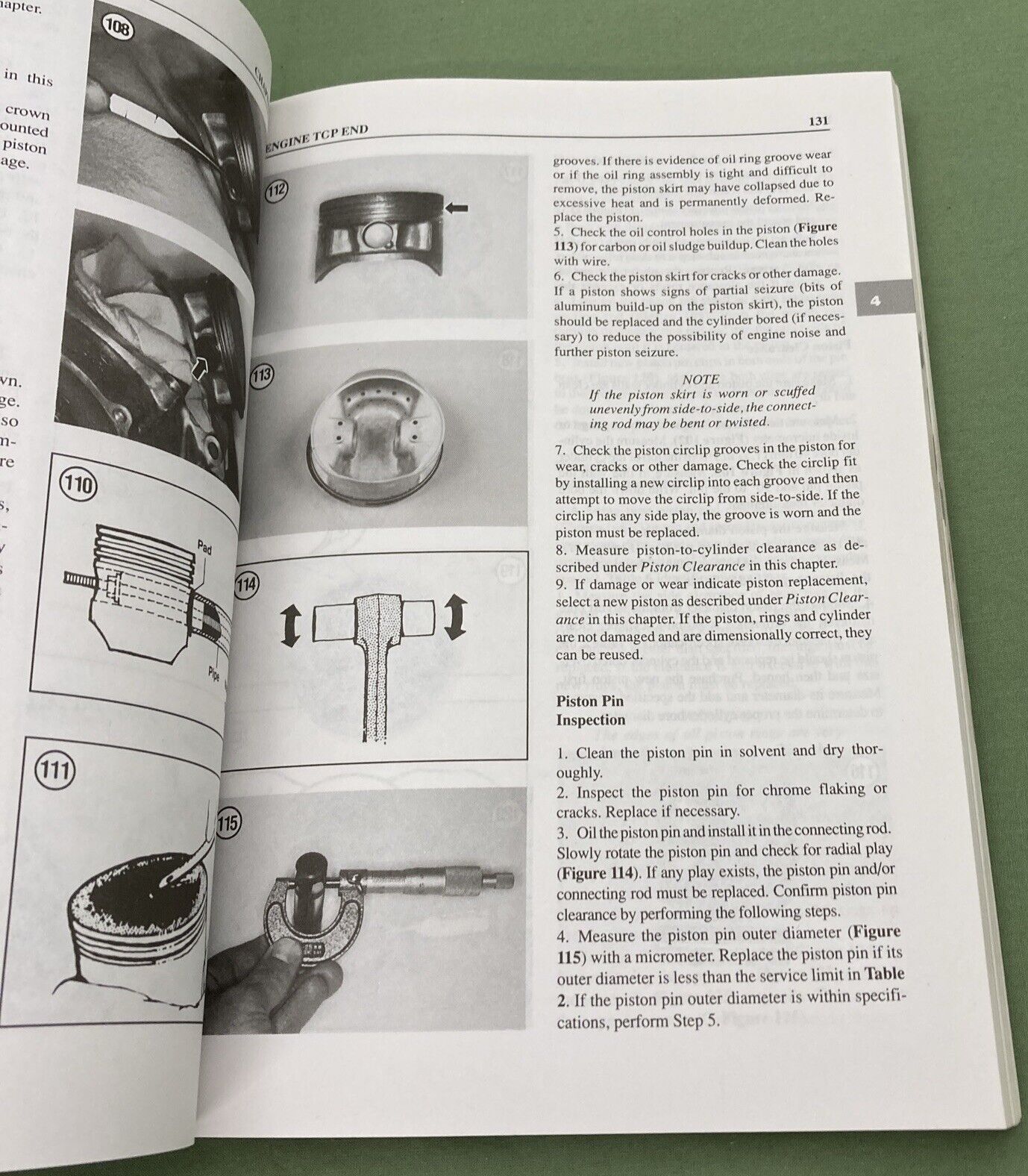 CLYMER M487-5 YAMAHA WARRIOR SERVICE MANUAL 1987-2004