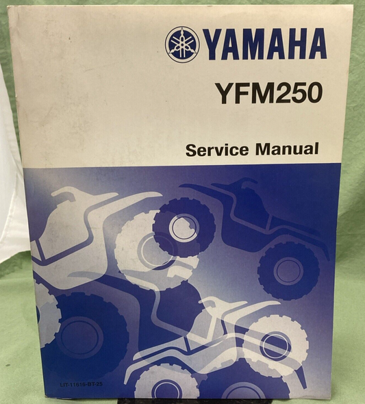 YAMAHA LIT-11616-BT-25 YFM250 SERVICE MANUAL