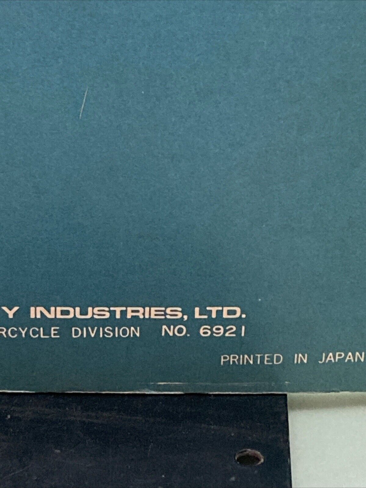 GENUINE KAWASAKI PARTS CATALOG 250 MODEL F21M NO. 6921