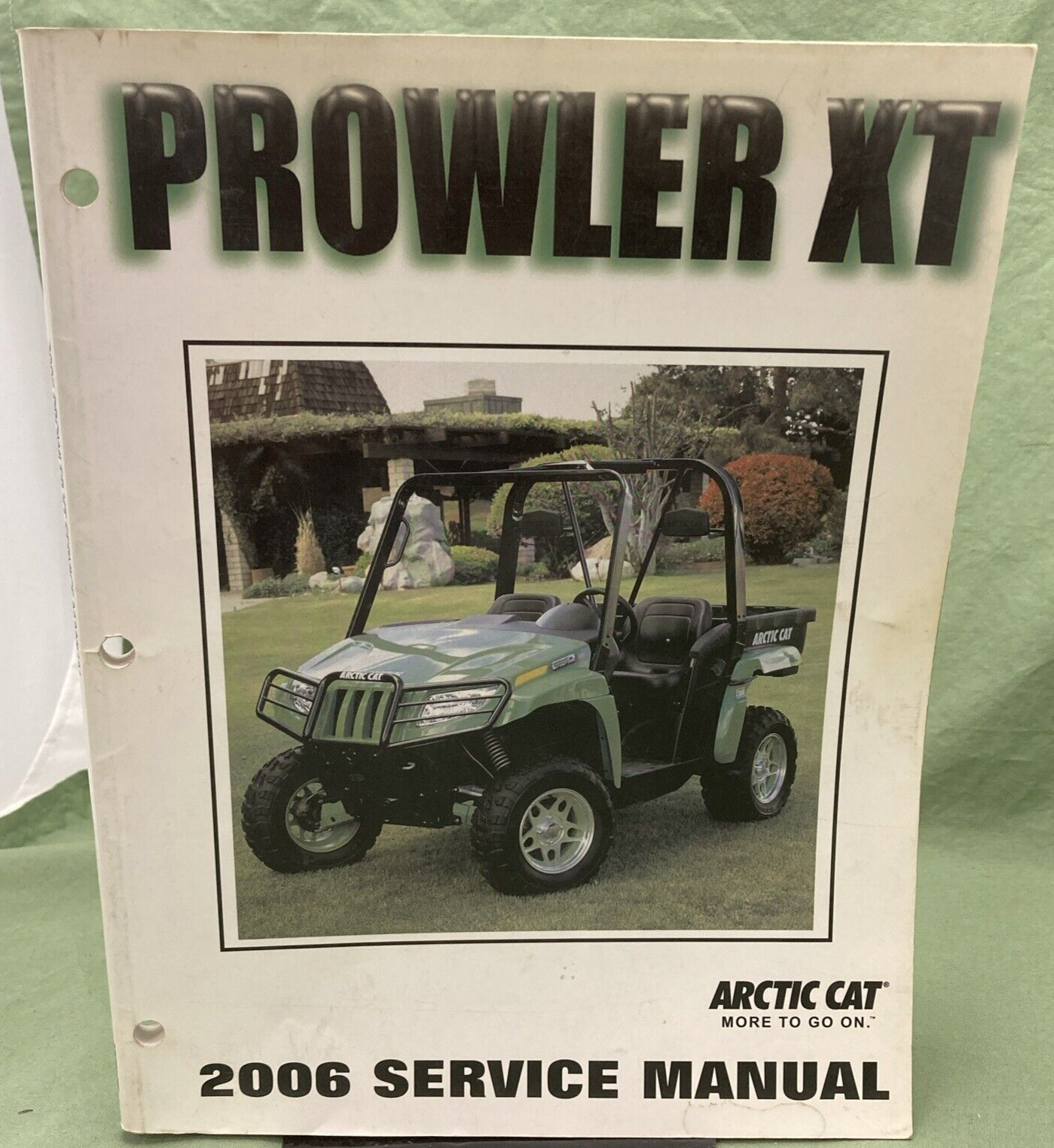 ARTIC CAT  2257-487 Prowler XT Service Manual 2006