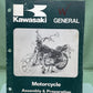 GENUINE KAWASAKI 99931-1064-03 GENERAL ASSEMBLY & PREPARATION MANUAL