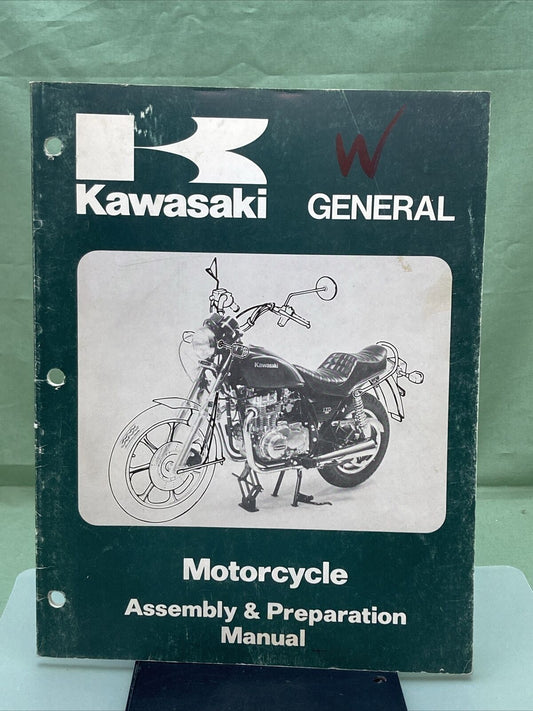 GENUINE KAWASAKI 99931-1064-03 GENERAL ASSEMBLY & PREPARATION MANUAL