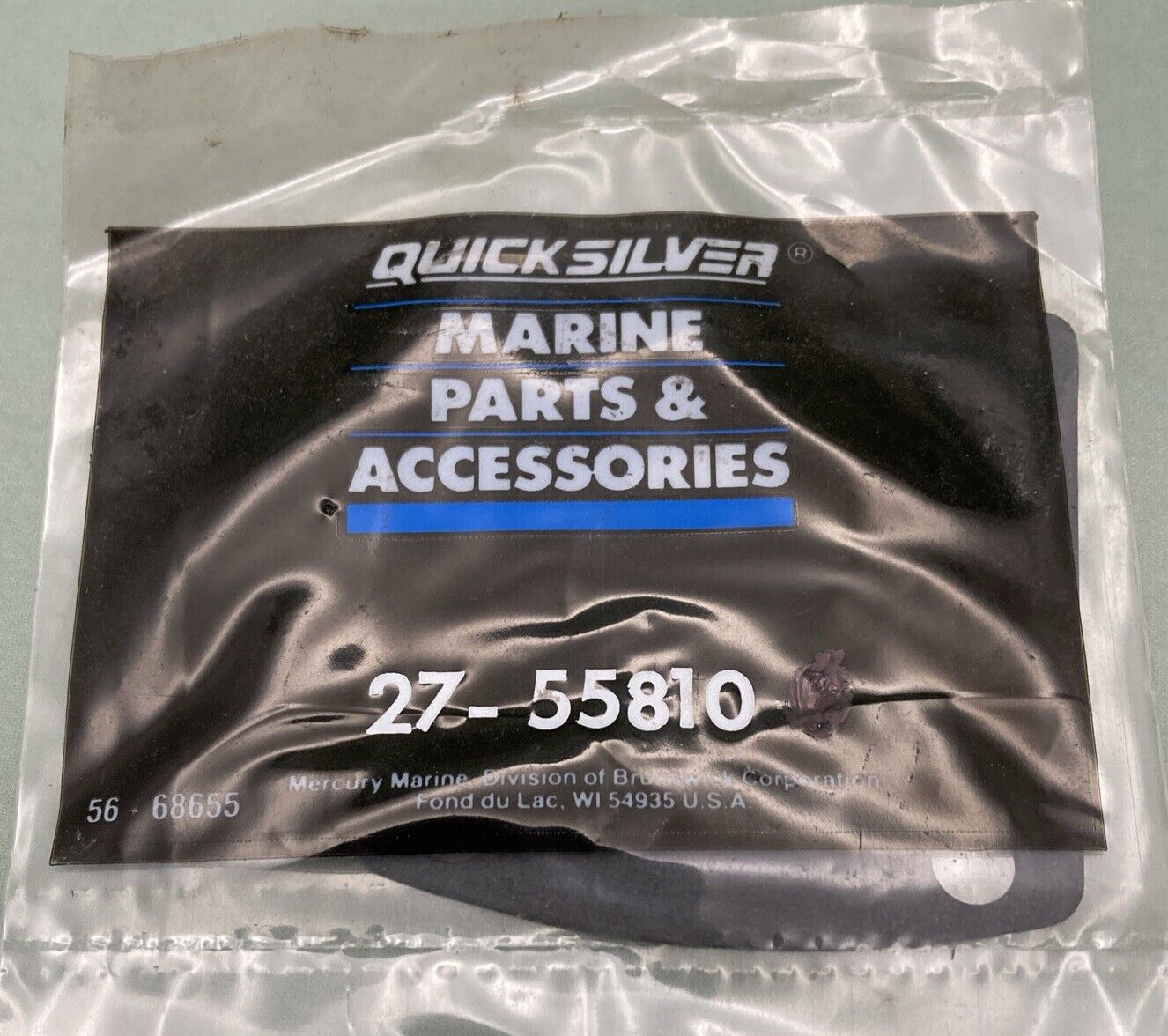 QTY 4 NEW GENUINE MERCURY QUICKSILVER 27-55810 GASKET DSH HSNG ASM ALPHA ONE