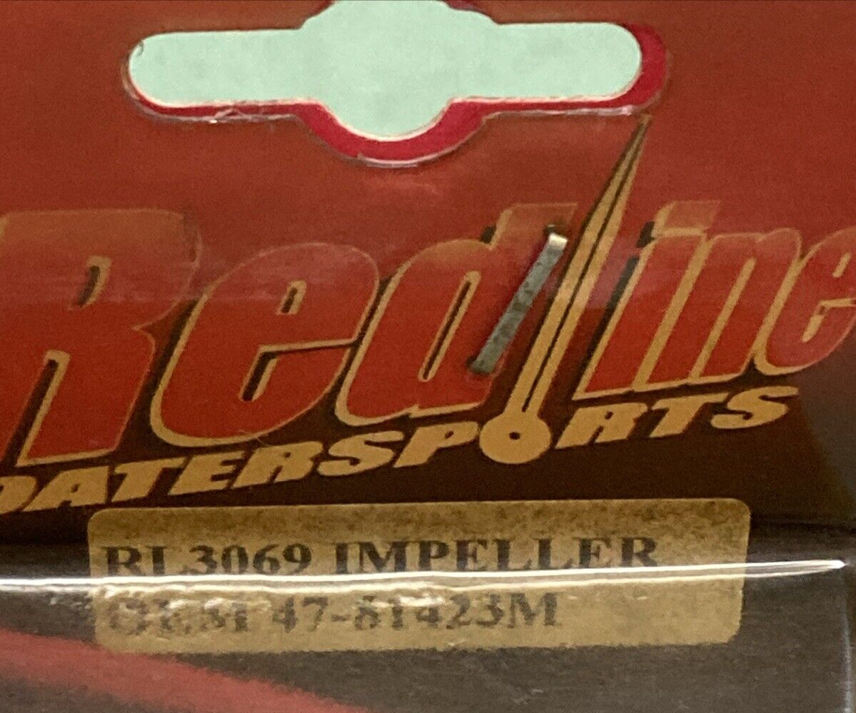 NEW GENUINE REDLINE RL3069 IMPELLER REPLACES MERCURY 47-81423M