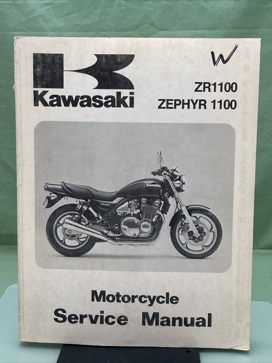 GENUINE KAWASAKI 99924-1152-02 ZR1100/ZEPHYR 1100 MOTORCYCLE SERVICE MANUAL