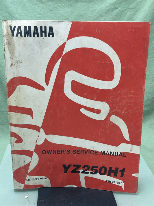 YAMAHA LIT-11626-09-99 YZ250H1 OWNER'S SERVICE MANUAL 4SR-28199-10