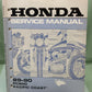 GENUINE HONDA 61MR501 PC800 PACIFIC COAST SERVICE MANUAL '89-'90