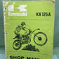 GENUINE KAWASAKI 99997-716 SHOP MANUAL KX125A