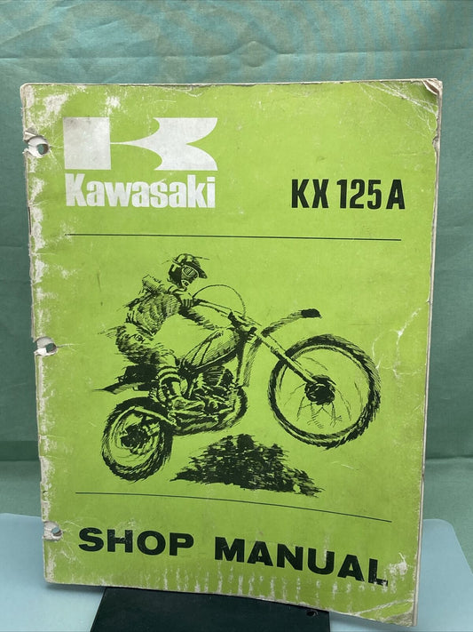 GENUINE KAWASAKI 99997-716 SHOP MANUAL KX125A