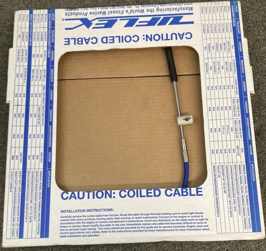 NEW GENUINE UFLEX MACH36X10 CONTROL CABLE 10' FOR MERCURY MARINE