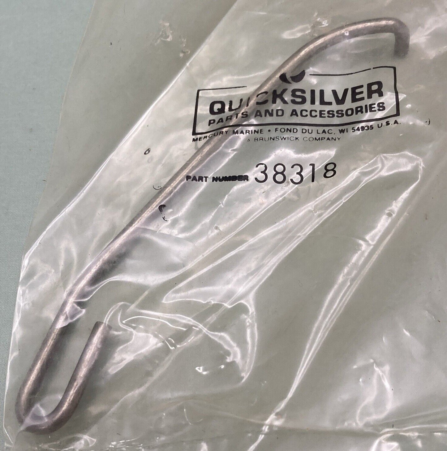 NEW GENUINE MERCURY QUICKSILVER 38318 REVERSE LOCK ROD