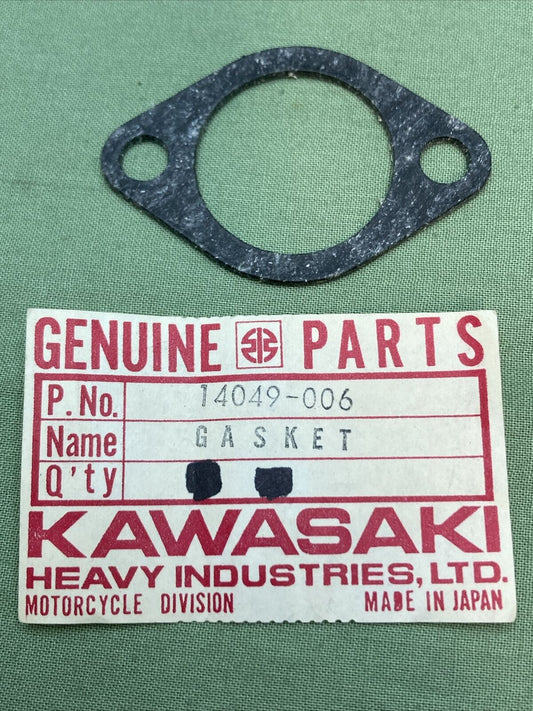 QTY 3 NEW GENUINE KAWASAKI 14049-006 GASKET,FUEL DRAIN