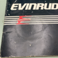 EVINRUDE 211090 OPERATION & MAINTENANCE MANUAL MODELS 20-30 ENGLISH FRENCH 1988