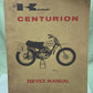 GENUINE KAWASAKI CENTURION SERVICE MANUAL