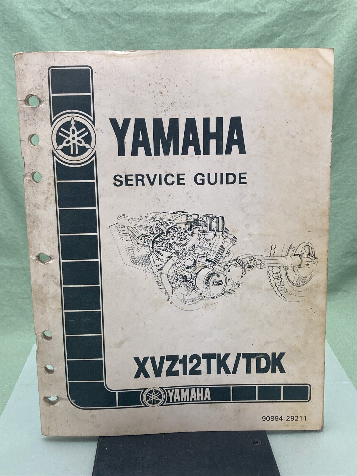 YAMAHA 90894-29211 XVZ12TK/TDK SERVICE GUIDE