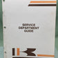 GENUINE KAWASAKI DEALERSHIP OPERATIONS SERVICE DEPARTMENT GUIDE