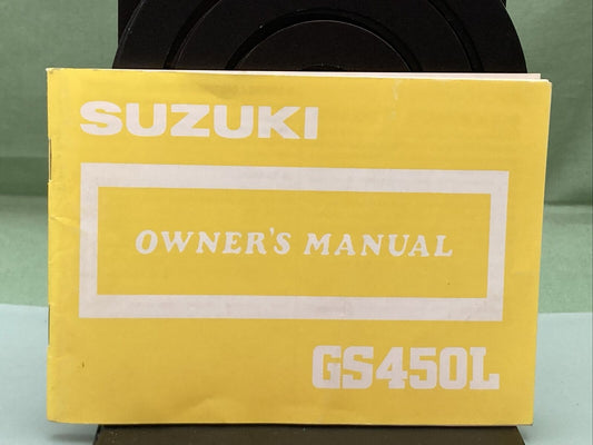 GENUINE SUZUKI 99011-44934-03A GS450L OWNER'S MANUAL