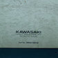 GENUINE KAWASAKI 99920-1089-02 KX125 OWNER'S/SERVICE MANUAL