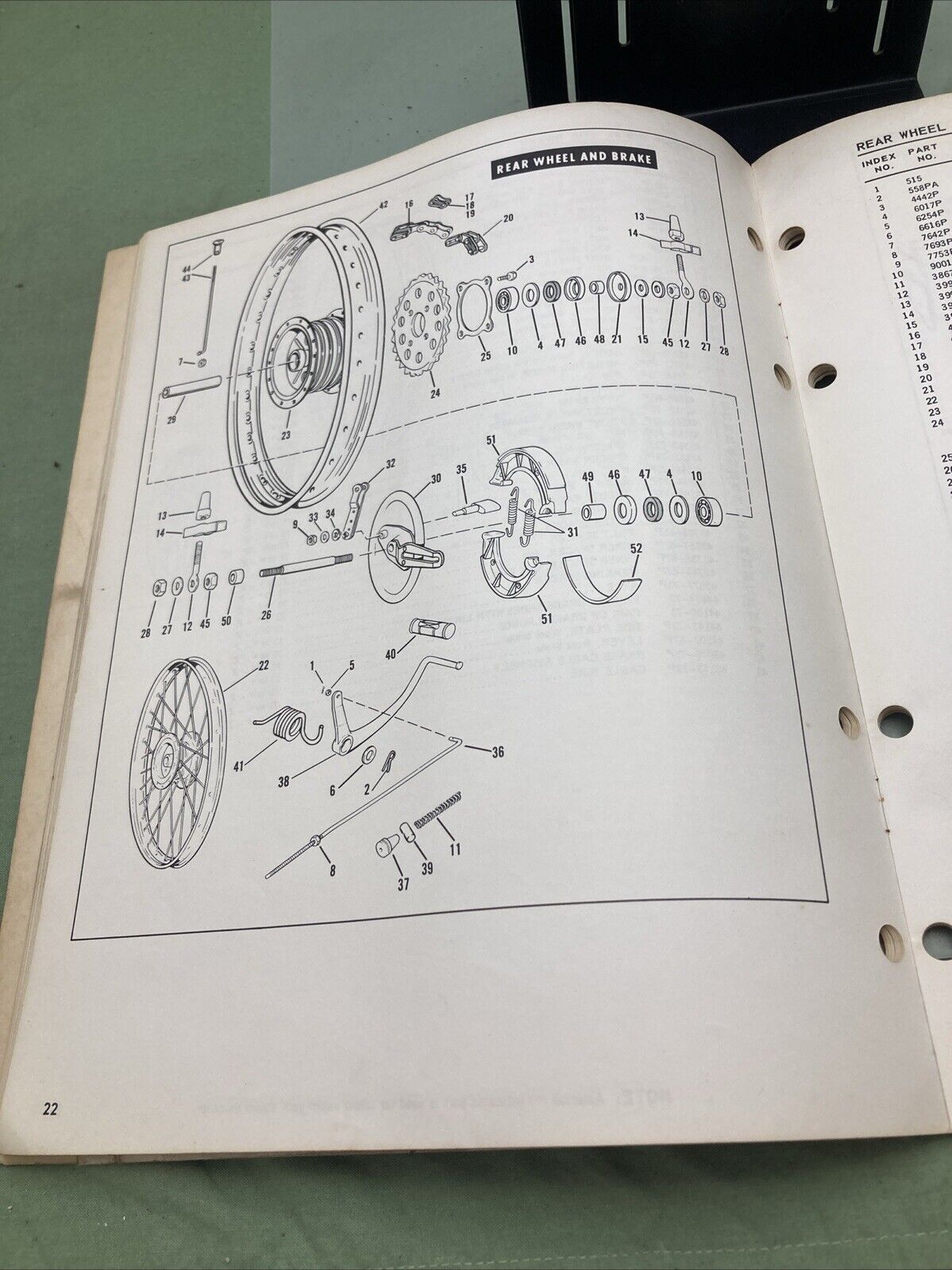 GENUINE HARLEY DAVIDSON AMF 99446-73A Z-90 PARTS CATALOG 1973